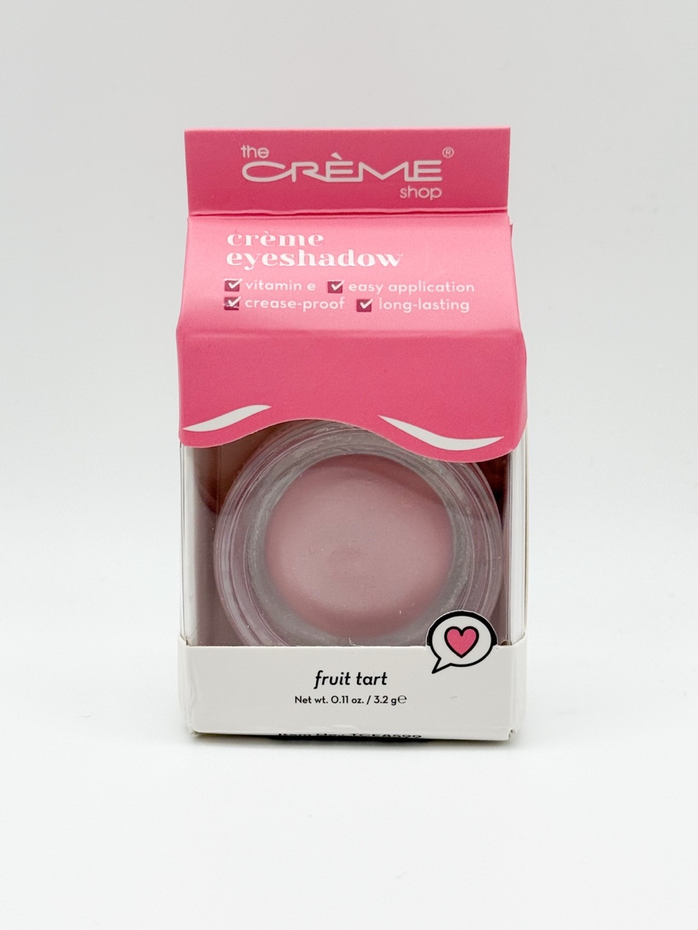 The Crème Shop Fruit Tart Crème Eyeshadow - Pink “Fruit Tart”